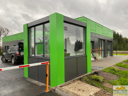 Фасад из композитных панелей