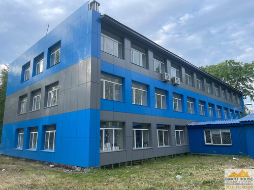 Фасад из композитных панелей